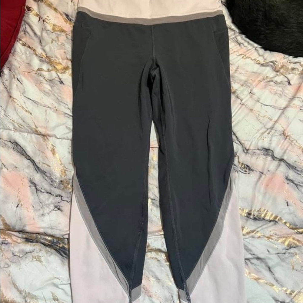 Stylish Gray and White Women's Pants